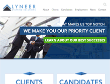 Tablet Screenshot of lyneer.com